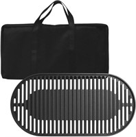 Cast Iron Grill Grate & Carry Bag for Coleman Road