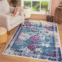 JV Home Vintage Distressed Bohemian Rug