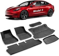 2021-2024 Tesla Model 3 Floor Mats - All Weather T