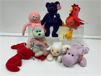 Beanie Babies Bears Rooster Octopus & More