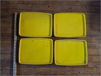 Lot of 4 Stacking Food Containers