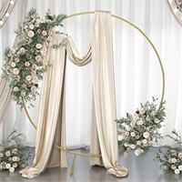 Gold Round Backdrop Stand for Party