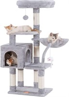 Heybly Cat Tree with Toy and Condo