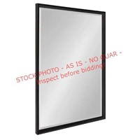 Calter 23inWx35.5in framed Beveled Edge mirror