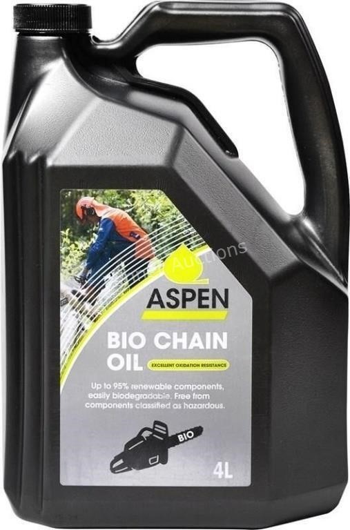 Aspen Bio Chainsaw Bar Oil 4L