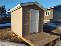 8Ft X10Ft Insulated Shed (Off Site)