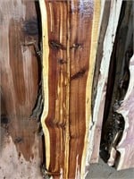 Eastern red cedar slab