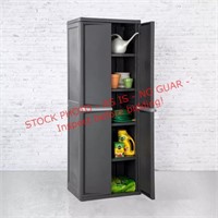 Sterilite Adjustable 4-Shelf Storage Cabinet