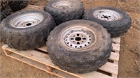 Honda ATV Tires w/ Rims