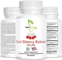SEALED-3000mg Tart Cherry Extract Capsules