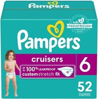 Pampers Cruisers Diapers Size 6 - 52ct