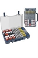 Battery organizer storage case