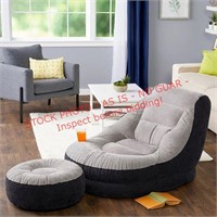 Intex inflatable ultra lounge chair/ ottoman