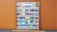 Framed State Flags Puzzle