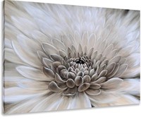 20” by 28” Brown Canvas Wall Art with Textured