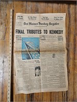 June 9th 1968 Des Moines Register Newspaper