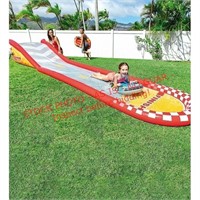 Intex inflatable racing fun slide