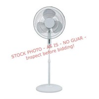 HomePoint 16in 3-Speed Oscillating Fan, White