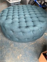 Extra large round ottoman needs cleaned