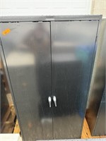 72x36x18 2 door 5 shelf metal file storage cabinet