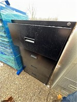 19x30x53 4-Drawer Metal File Cabinet, Damag to uni