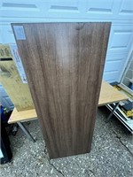 (2) 60x24 inch wood desk tops