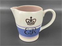 Poole Pottery Queen Elizabeth Coronation 1953 Jug