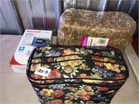 Humidifier filter, small bag, and decor hay