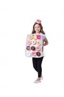 Dress Up America Doughnut Box Costume for Kids - D