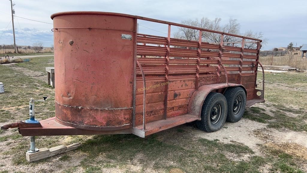 W-W Ranch Trailer Open Top  no title