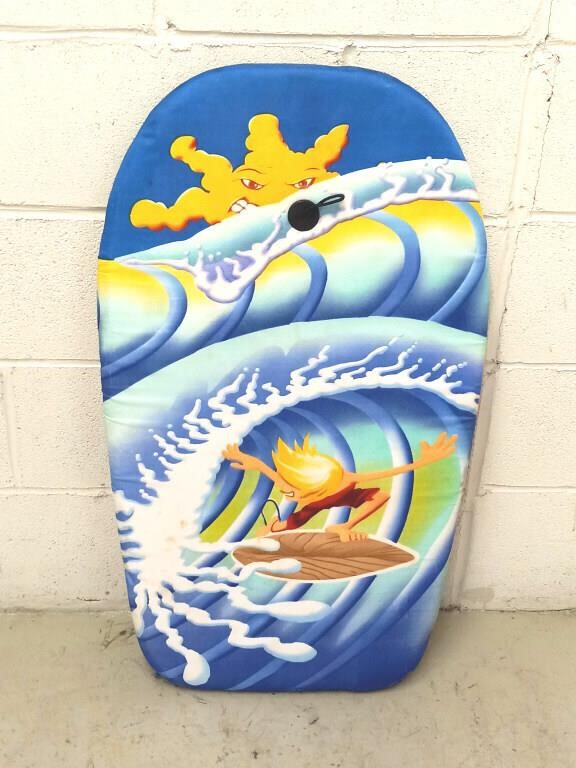 Boogey board surfer foam