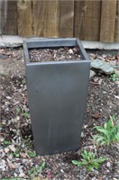 Fiberglass Planter 12"W 22.5"T