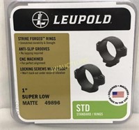 Leupold Standard Rings 1 Inch Super Low