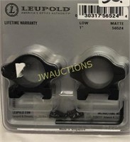 Leupold Detachable Rings 1 Inch Low