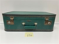 Vintage Suitcase Lady Baltimore Green Luggage