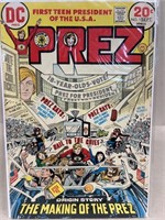 DC comics PREZ issue number one comic book