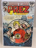 DC comics PREZ issue number three comic book