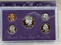 1992 United States mint proof coin set