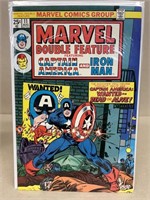 Marvel comics double feature featuring Captain