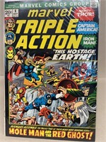 Marvel comics marvel triple action issue number