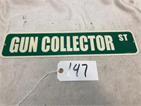 Gun Collector Sign