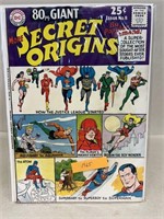 1965 DC comics more secret origins comic book