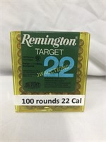 100 Rounds Remington .22 cal LR