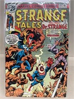 Marvel comics strange tales featuring Doctor