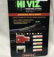 Hi Viz Dovetail Rifle Sight .315