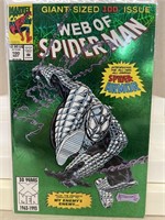 Marvel comics web of Spider-Man giant sized 100