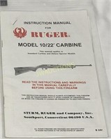 Ruger Manual 10/22 Carbine