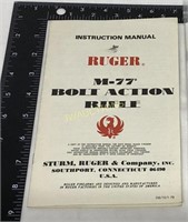 Ruger Manual, M-77