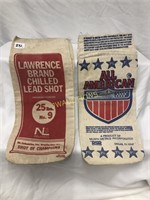 Leadshot bags