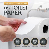 PAMI Premium 1-Ply Toilet Paper Pack of 3